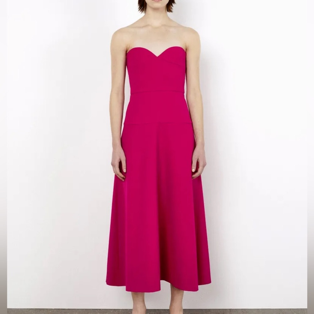 Zara fushia dress